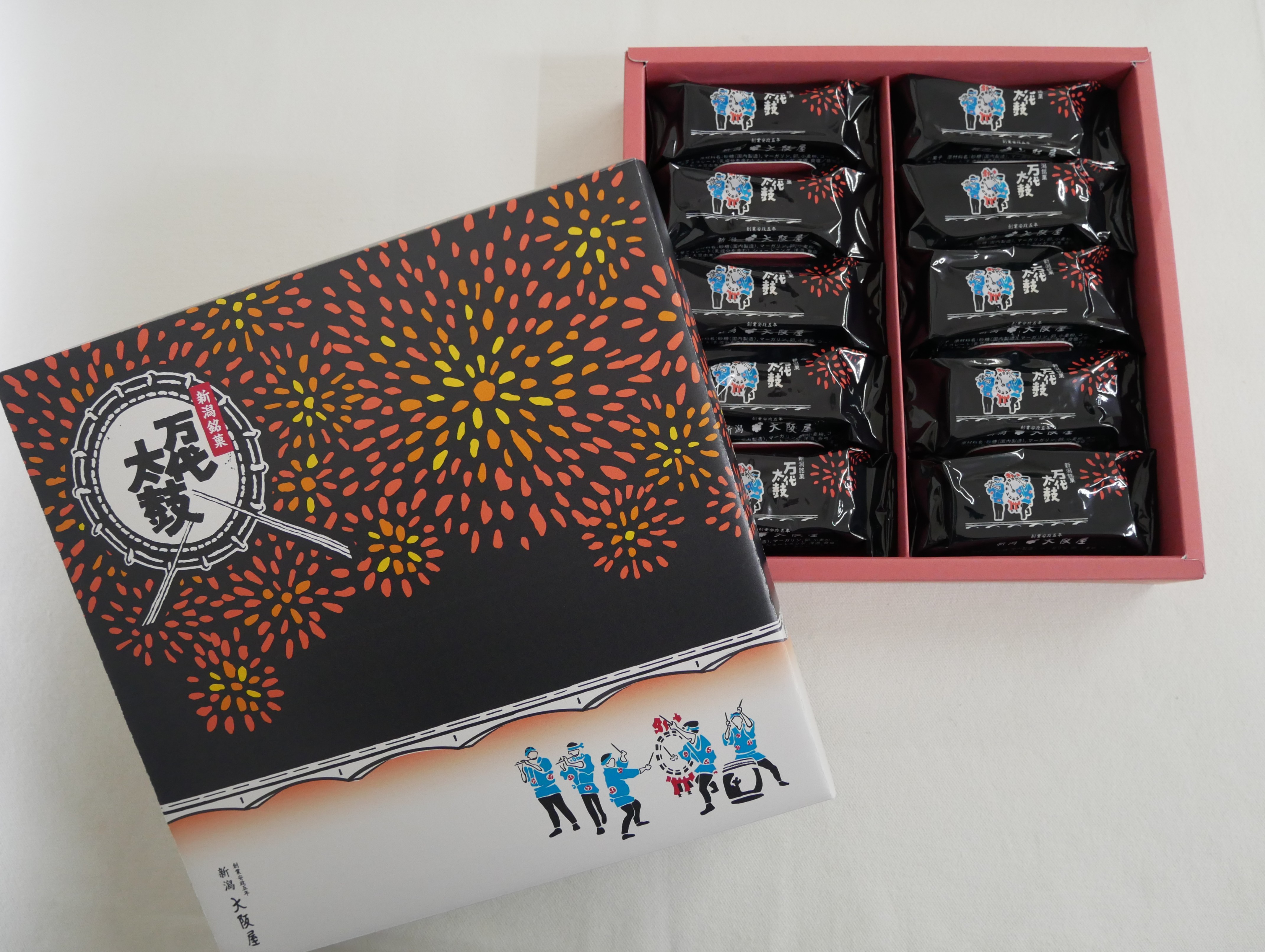 新潟銘菓・万代太鼓』 物語 | 新潟県の和菓子や洋菓子のお土産・贈答品