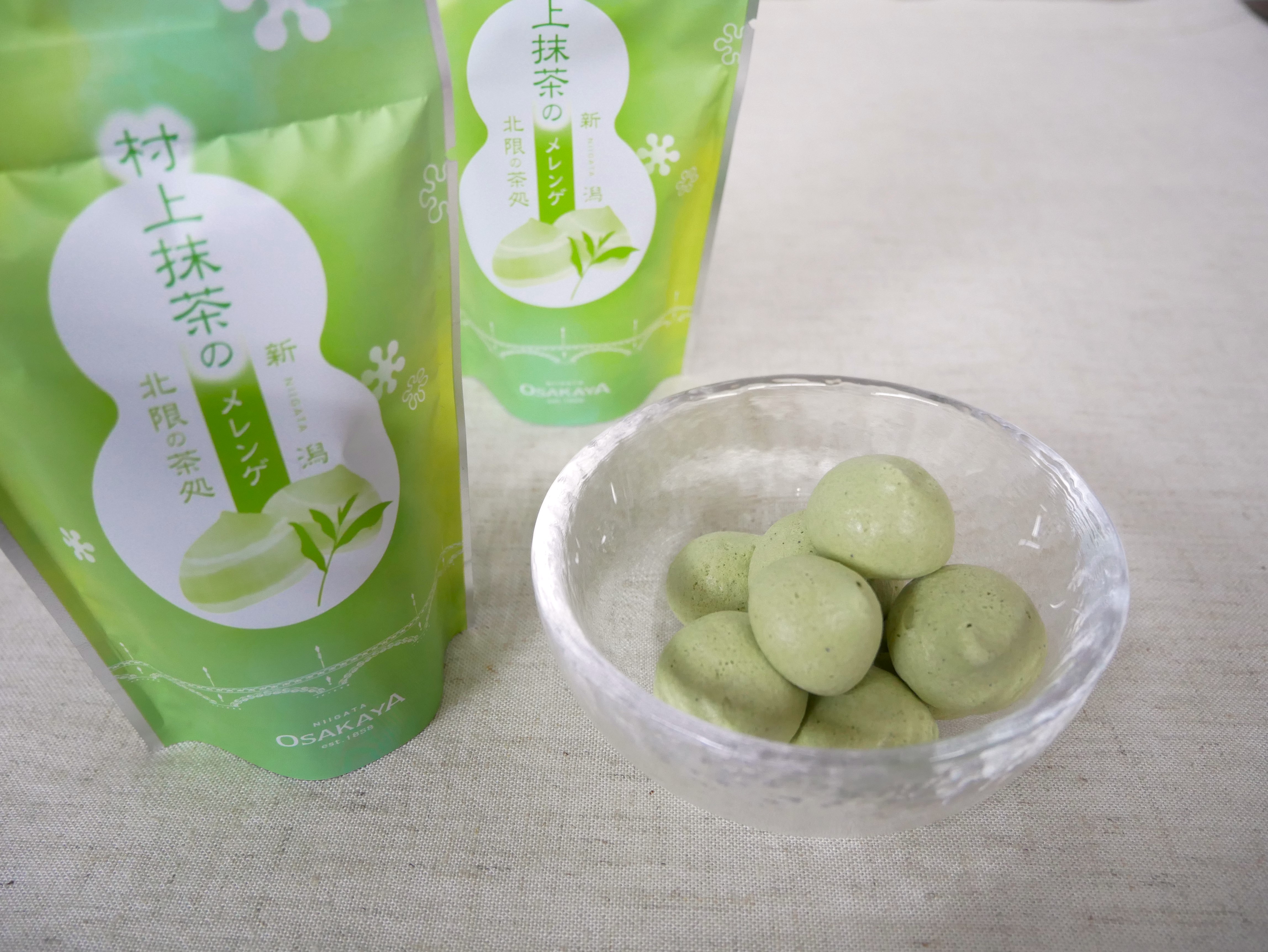 村上抹茶のメレンゲ