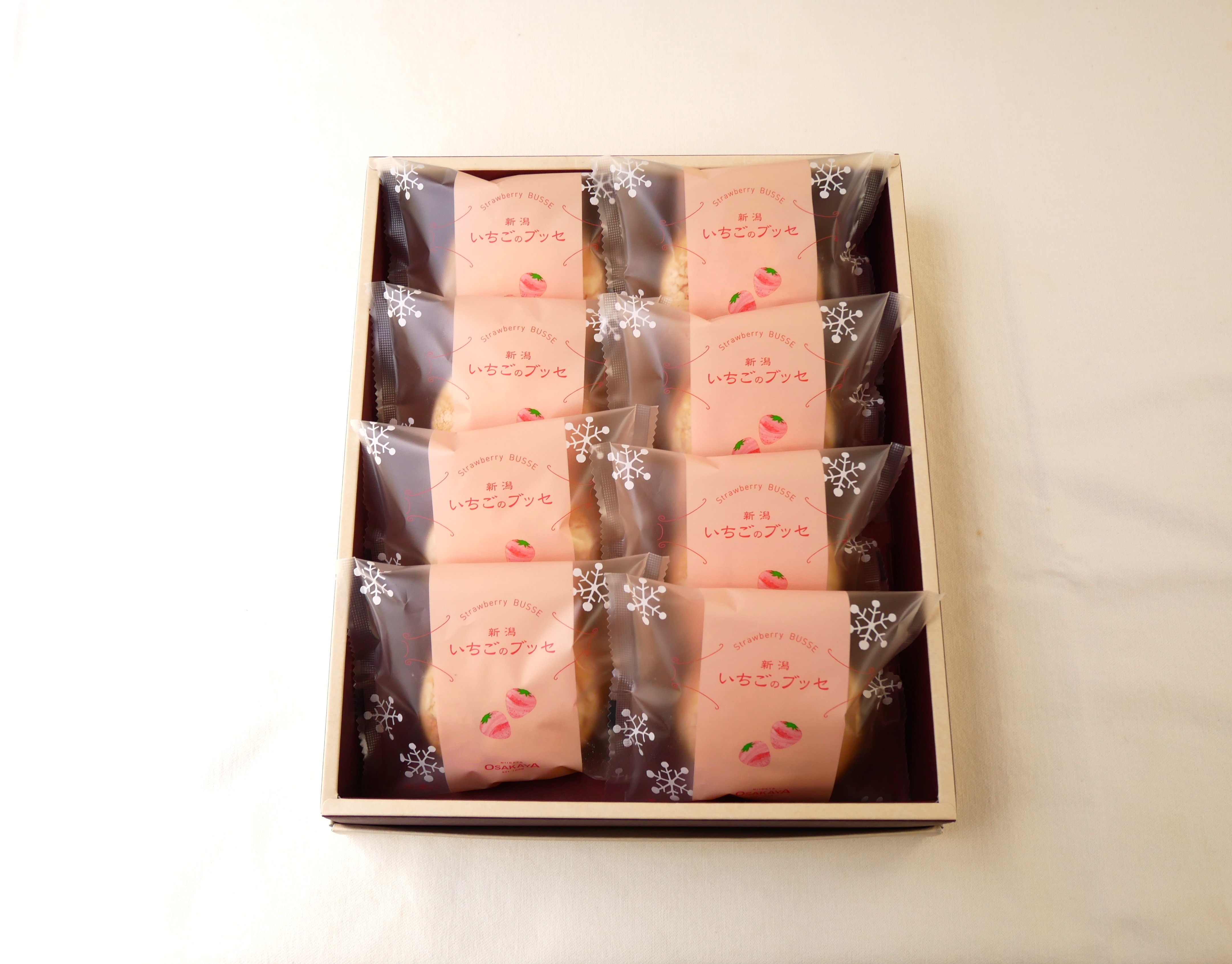 いちごブッセ8入