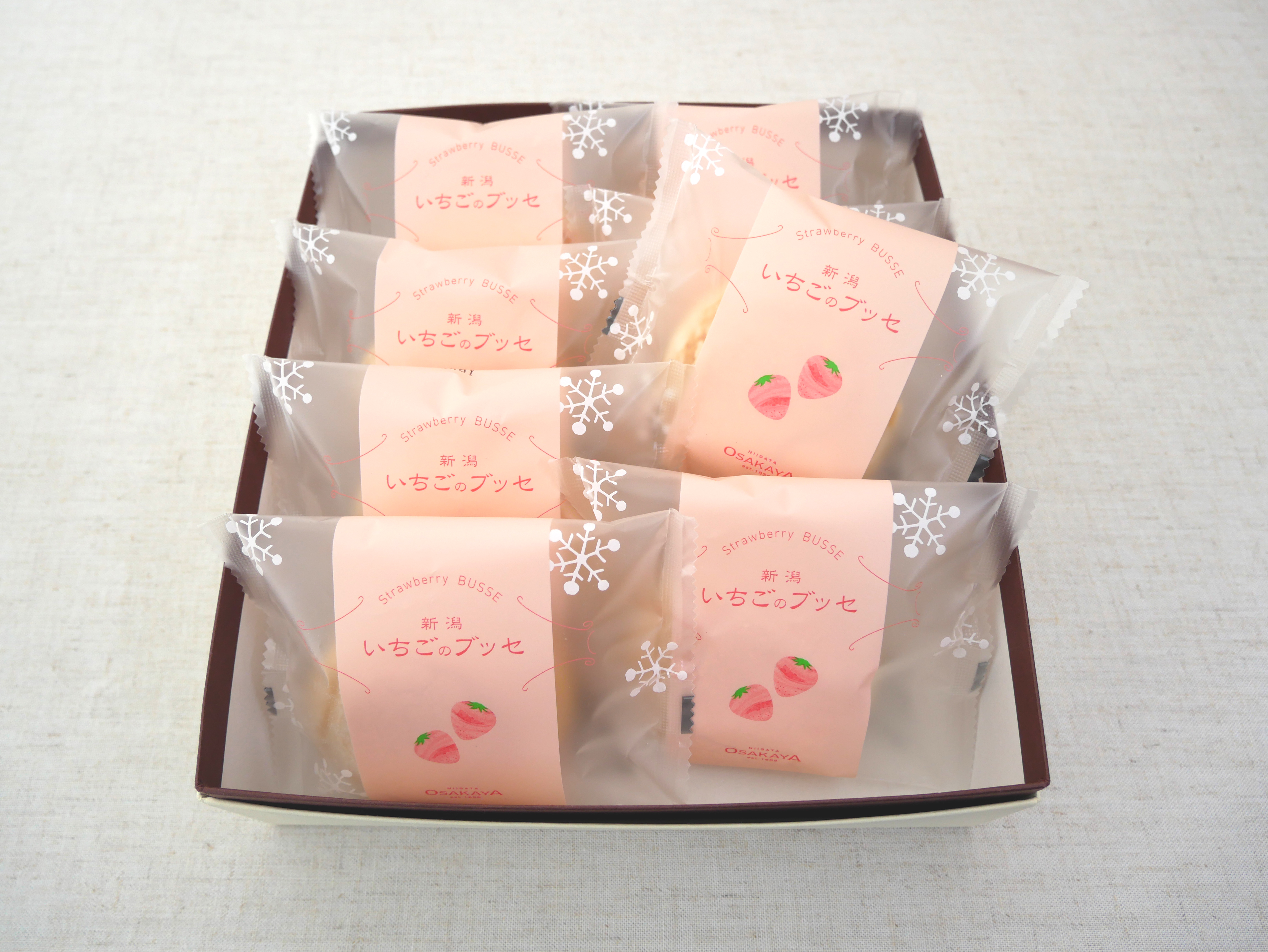いちごブッセ8入